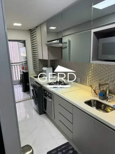 Apartamento 2 dormitórios com suíte e varanda gourmet no Living Magic 2 Osasco