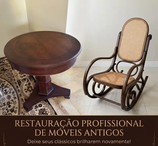 Restauração de móveis de palhinha indiana