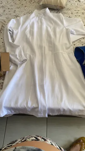 Jaleco de gabardine
