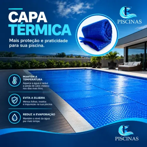 CAPA TÉRMICA PARA PISCINA