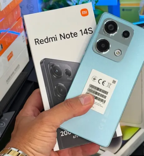 Xiaomi Note 14S 256GB 8GB - Cam 200Mp - Modelo Top - Garantia Loja física