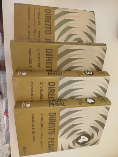 Direito Penal- Damasio- 4 Volumes