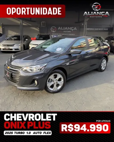 Chevrolet Onix Plus LTZ 1.0 12V TB Flex Aut. 4P 2025