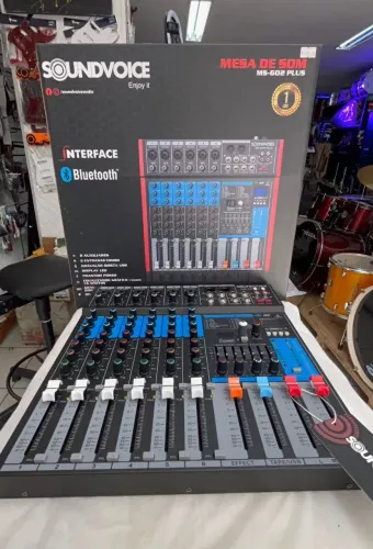 Mesa Soundvoice MS602 Plus 6 Canais