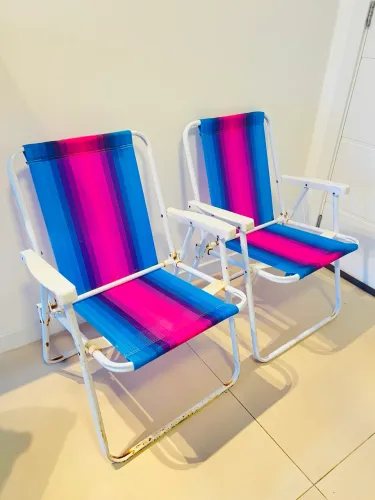 2 cadeiras de praia 