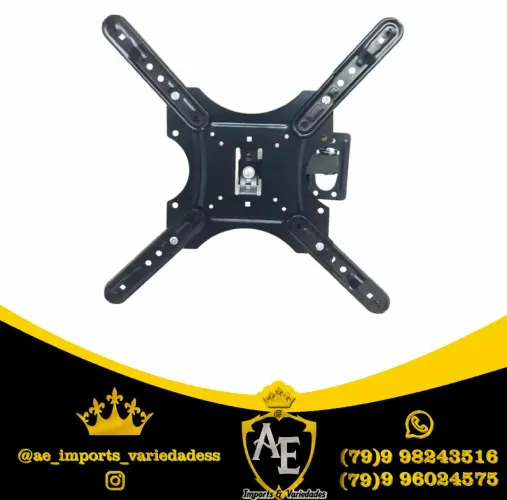 Suporte TV articulado Curto