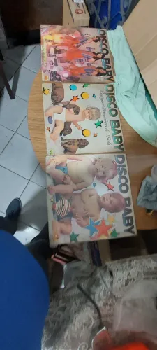 Três vinil disco baby As melindrosas , antigas e brincadeiras de roda e As melindrosas