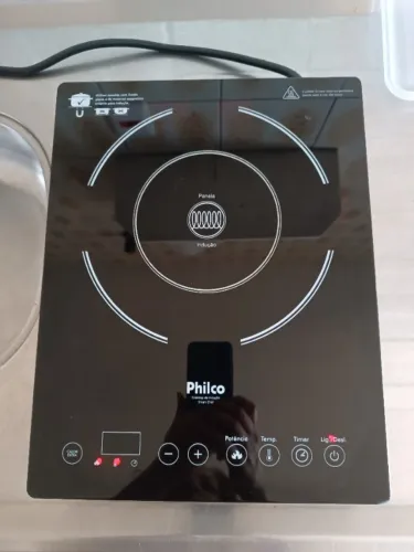 Cooktop de Indução Philco Portátil 1 Queimador PCT10A - 127V