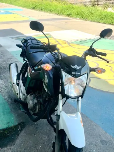 Honda CG Fan 160 2019 Cinza metálico