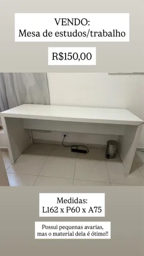 Mesa de estudos / mesa de trabalho / mesa de escritório