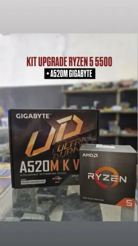 KIT UPGRADE RYZEN 5 5500 + A520M + 16GB
