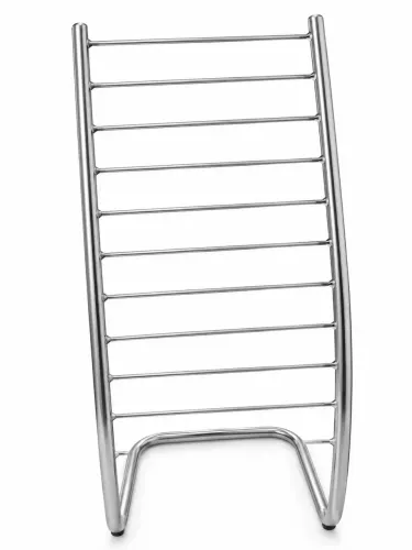 Revisteiro de chão cromado