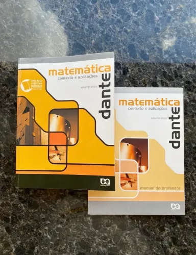 Livro - Matemática: contexto e aplicações - Dante