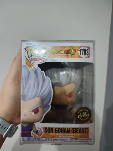 Funko Pop Dragon Ball Super Son Gohan Beast GLOW CHASE #1703 Action Figure