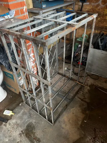 Grade antifurto para ar condicionado até 18000