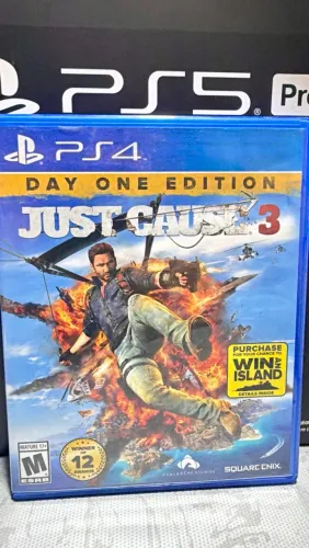 JUST CAUSE 3 - PS4/PS5 (PlayStation 4 e 5)