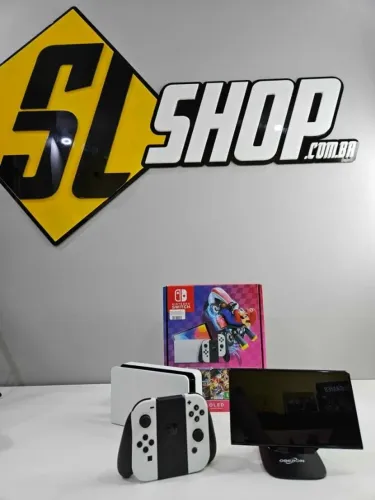 Nintendo Switch OLED 256GB com Jogos