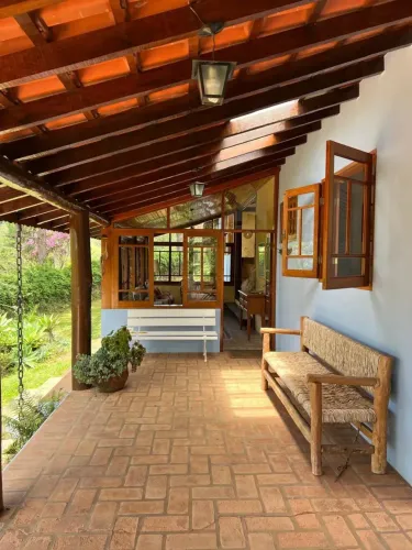 Sítio Extrema Bairro dos Forjos 6 Quartos Venda Totalmente Mobiliado Asfalto até o Sítio