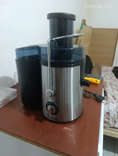 Espremedor Elétrico 1500W Suco da Fruta Natural Extrator Juicer 220v