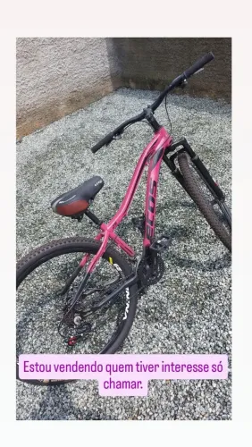 Bicicleta Feminina com pouco uso aro 29