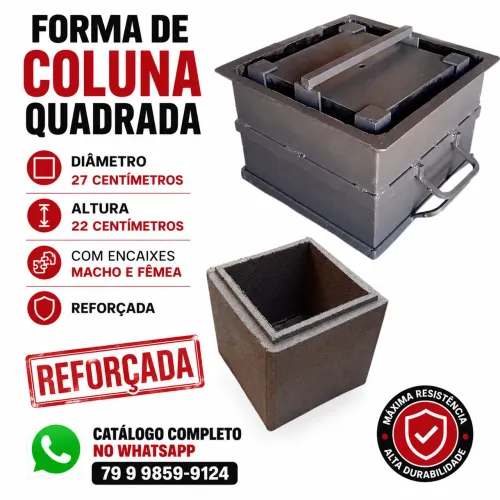 Forma de coluna quadrada