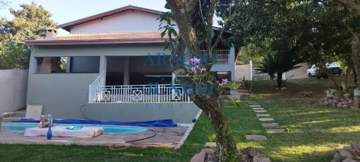 LINDA CHÁCARA À VENDA EM COSMÓPOLIS - 450m² - COM PISCINA AQUECIDA