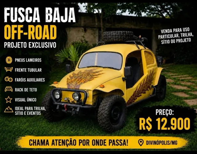 VOLKSWAGEN FUSCA BAJA