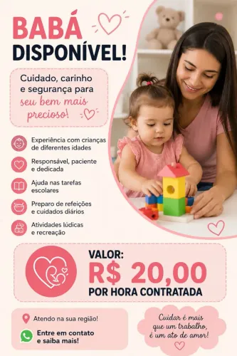 Babá Disponível