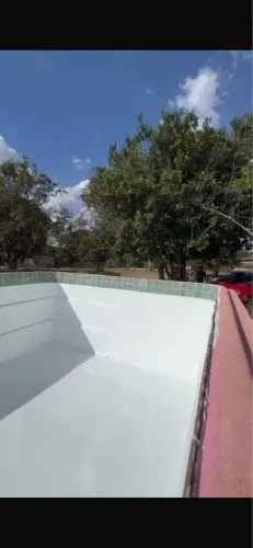 Pisicna de fibra 6 metros completa com pastilha