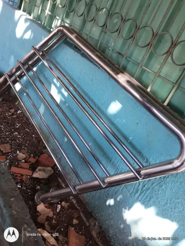 Corrimão aço inox