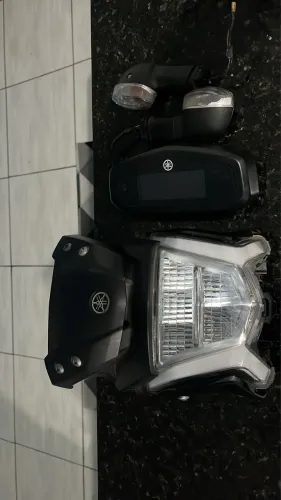 frente completa com painel factor das nova DX com led no farol