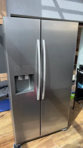 Geladeira side by side 501l