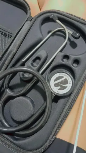Estetoscópio bic + kit reparo + case 