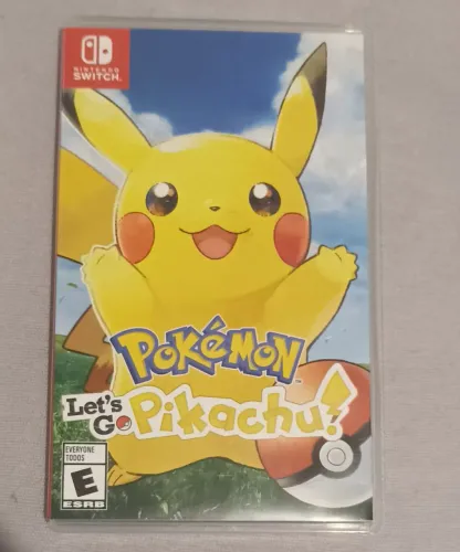 Jogo (Pokémon Let's Go Pikachu) Plataforma (Nintendo Switch)