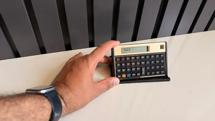 Calculadora Financeira HP 12C - Original e Funcionando Perfeitamente
