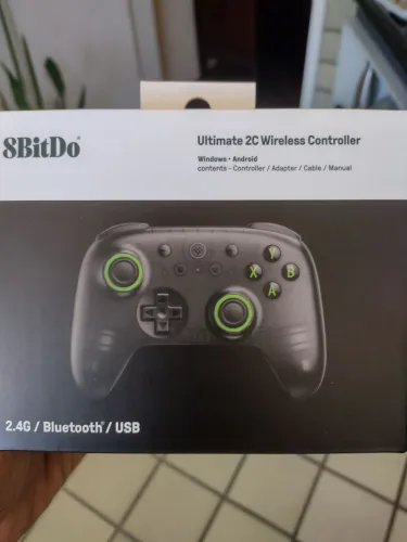Controle 8bitdo ultimate 2c Novo