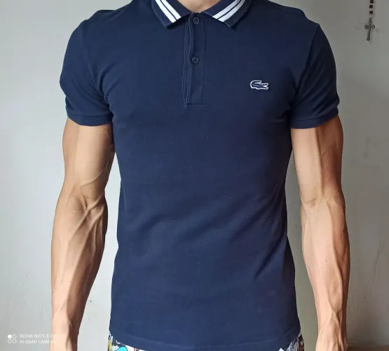 Camisa gola polo Lacoste 