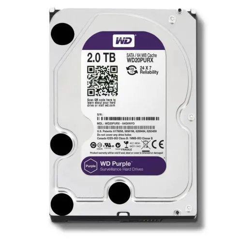 HD 2TB PURPLE para CFTV