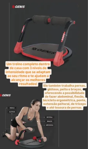 Vendo Aparelho funcional de treino Genis