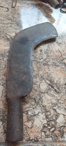 Foice podão antiga fundição Silveira aço antigo forja manual antiguidade uso coleção  