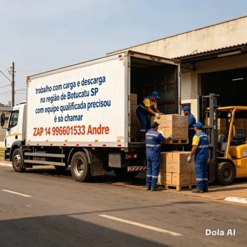 Ajudante de carga e descarga em Botucatu SP 