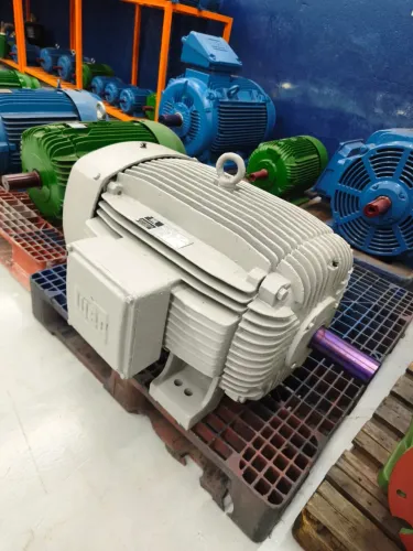 Motor elétrico industrial weg 100 hp 2 polos 220/380