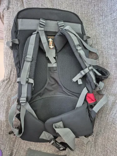 Mochila Trekking Nautika 70L (60L + Mochila Acessória) - Ajuste de Altura