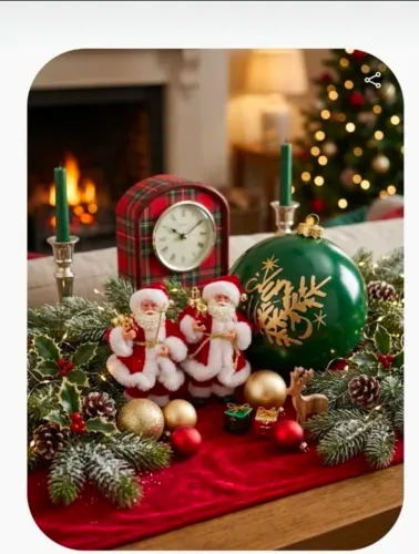 Papai Noel dupla