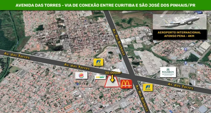 Lote/Terreno para venda possui 20000 metros quadrados em São Cristóvão - São José dos Pinh