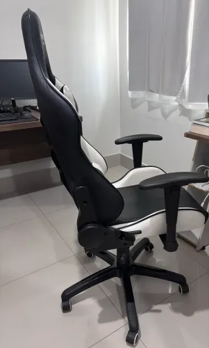 Cadeira de escritório Mymax MX5 gamer ergonômica com estofado em tecido sintético