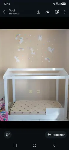 Vendo cama infantil.