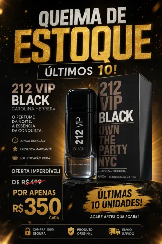 Perfume 212 vip black
