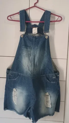 Macacão jeans (3 unidades)