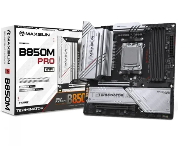 Placa mãe am5 b850m Maxsun Terminator pro wifi